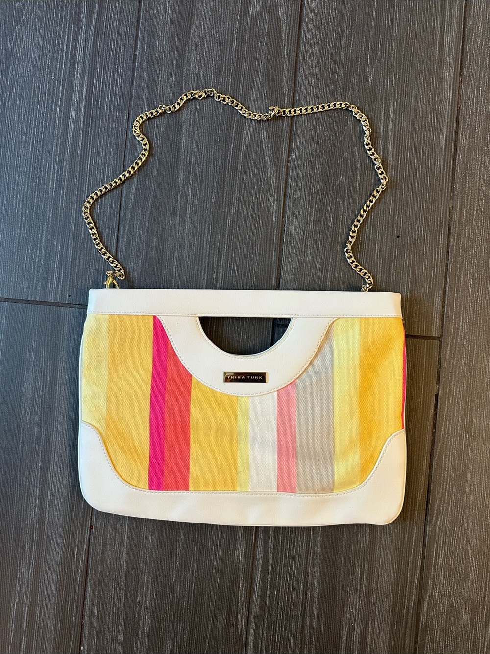 Trina Turk Striped Bag